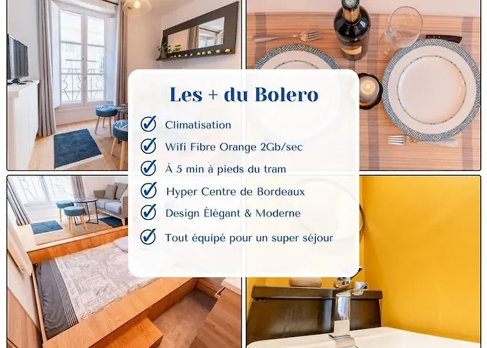 Le Bolero - Climatisation - Wifi - Hyper Centre 公寓 *